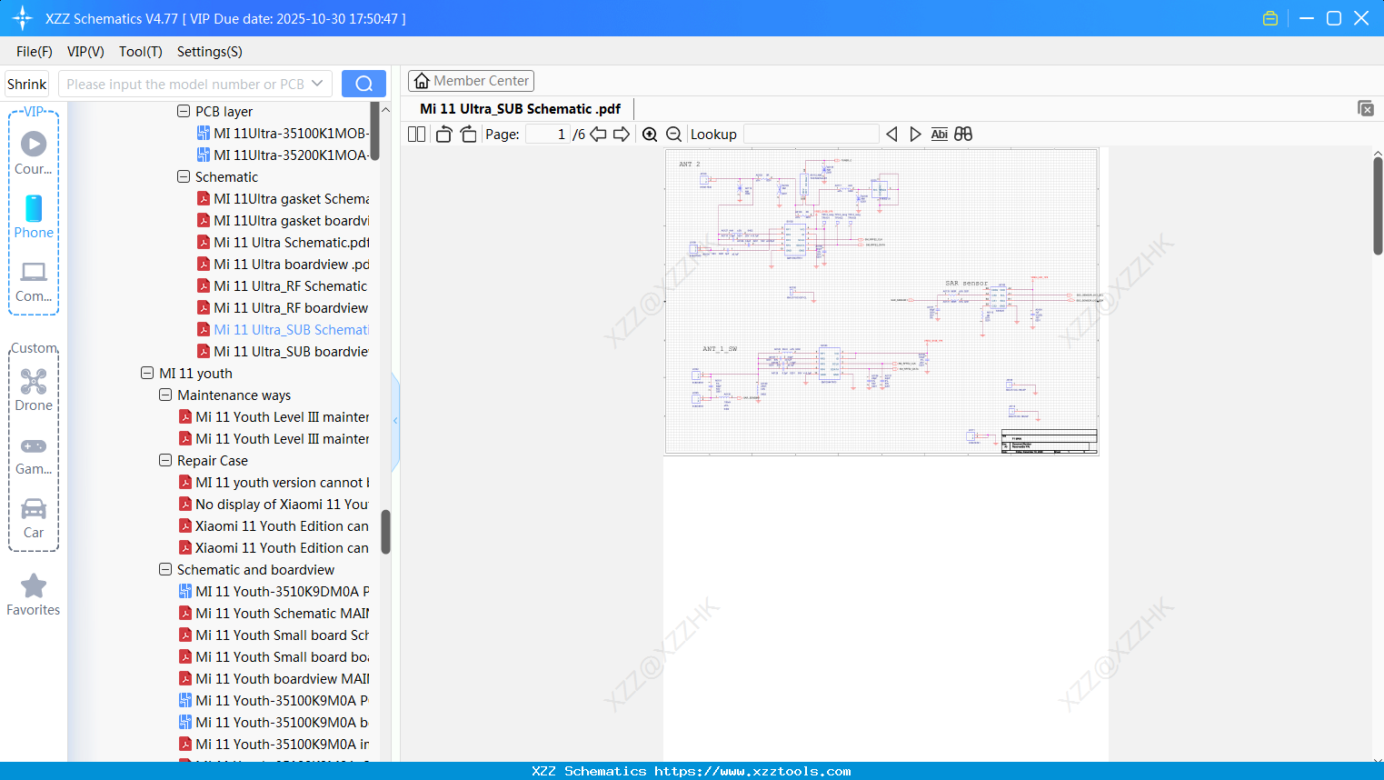 Xiaomi Mi 11 Ultra_SUB Schematic
